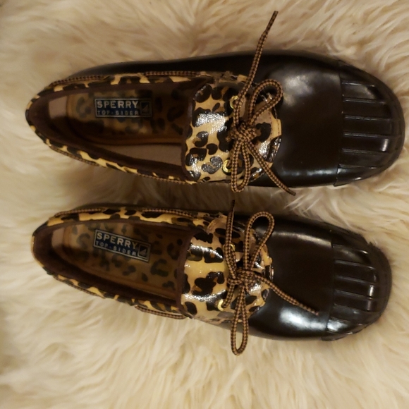 Sperry Cheetah Print Women's Shoes - Picture 1 of 7